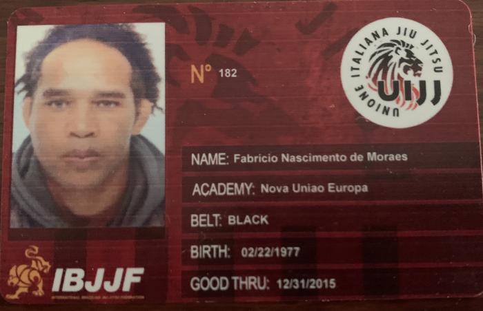 Black belt · July 27, 2002 · Promoted by ROBSON MOURA-RODRIGO ANTONIO GARCÍA