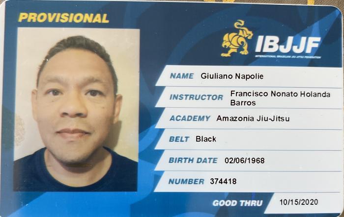 Black belt · June 6, 2017 · Promoted by BERILO F. CAVALCANTE Junior