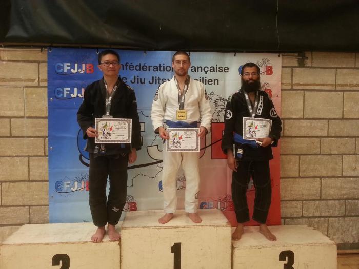 France nationals 2016 as a blue belt master