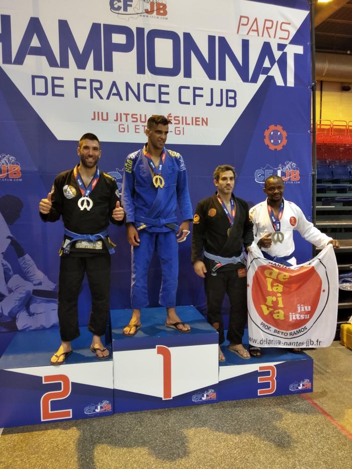 Blue belt · June 1, 2018 · Promoted by Adrien Fauck