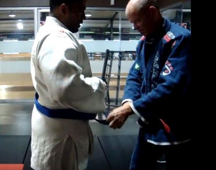 Blue belt from Alliance (Joslins MMA) Black Belt - Dave mark