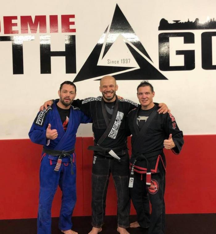 Sebastien LEGER avec Cicero Costa et Manu Fernandez