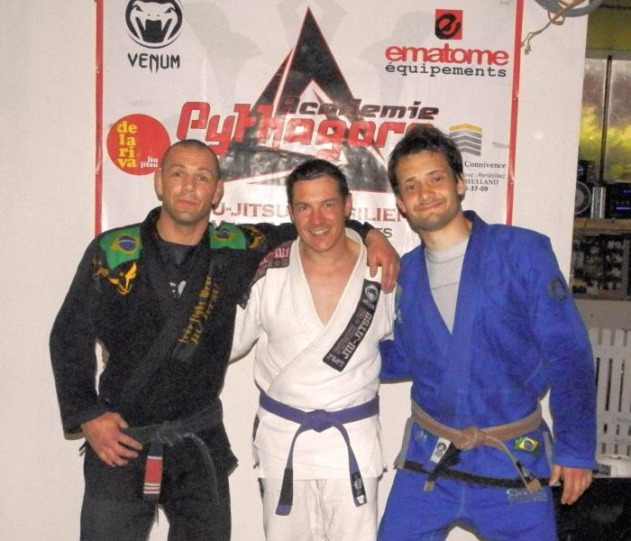 Purple belt · July 1, 2013 · Promoted by Emmanuel Fernandez "Pythagore"