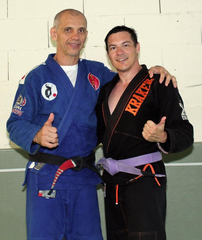 Purple belt · July 1, 2013 · Promoted by Emmanuel Fernandez "Pythagore"