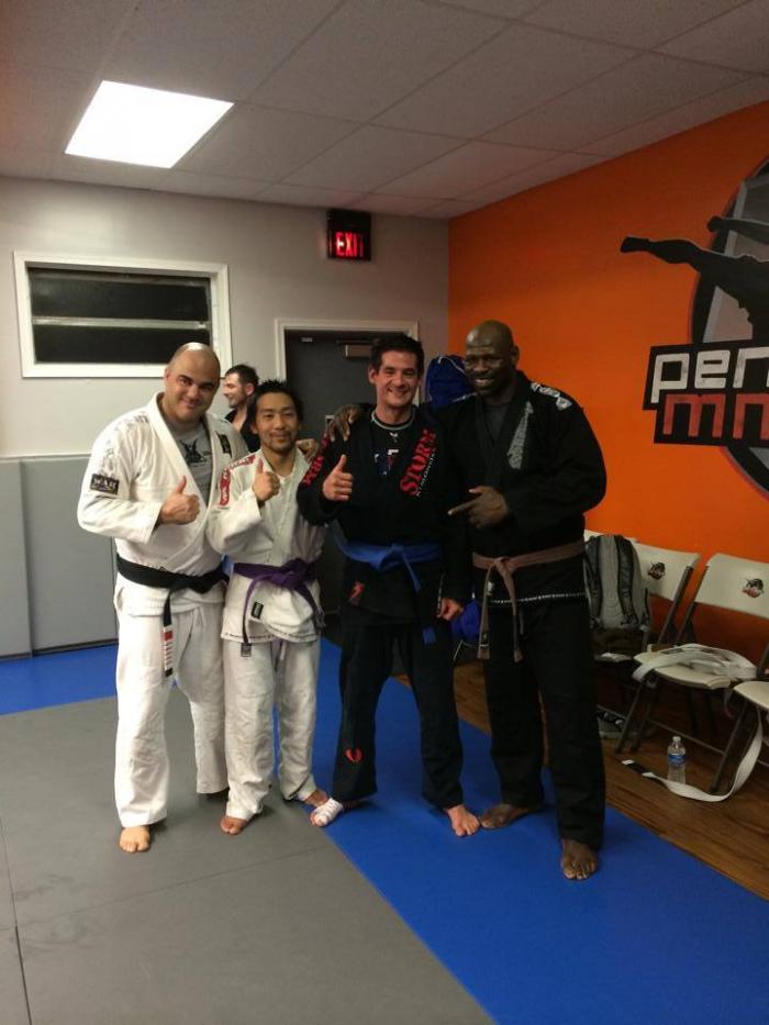 Blue belt · March 12, 2014 · Promoted by ISAAC JULY JR