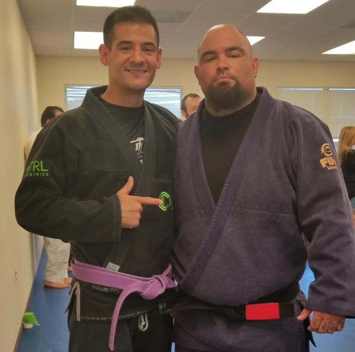 Purple belt · December 20, 2017 · Promoted by Milo Esteves