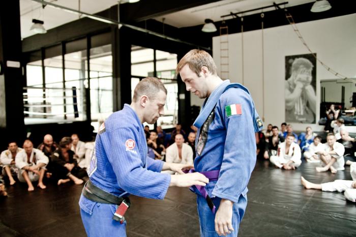 Purple belt · June 20, 2011 · Promoted by Andrea Baggio