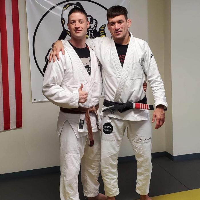 great seminar with Demian Maia