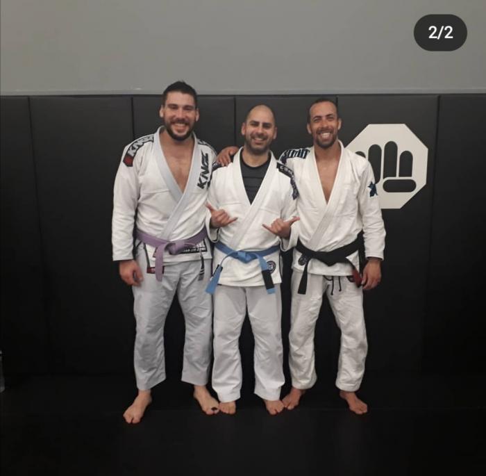 Blue belt · April 14, 2018 · Promoted by Sergio Calderon