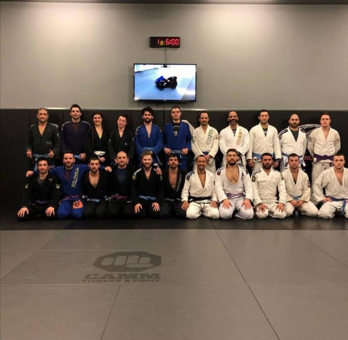 Blue belt · April 14, 2018 · Promoted by Sergio Calderon
