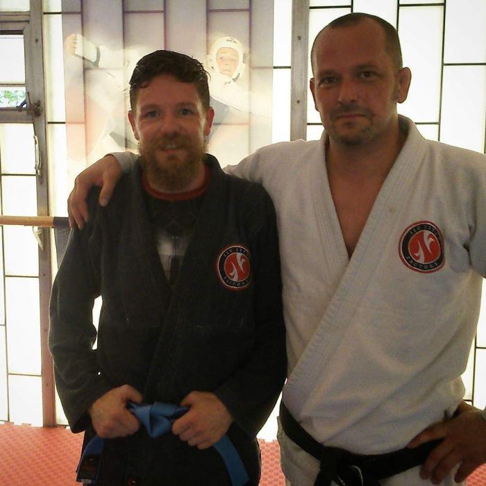 Blue belt · July 4, 2015 · Promoted by Mathieu Peters