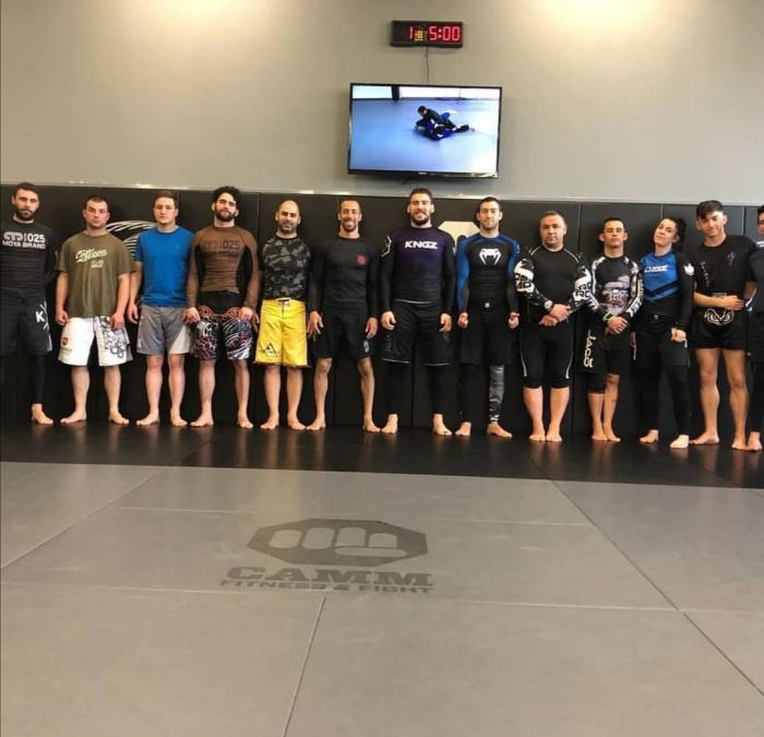 Seminario Grappling Sergio Calderon el 14 de Abril del 2018.