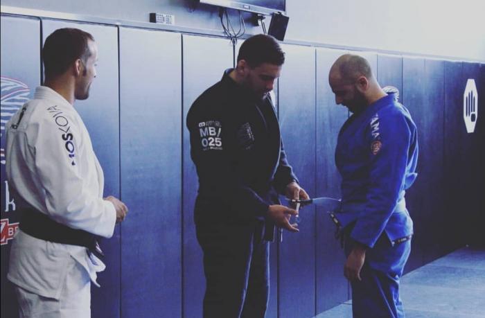 Mis 3° Grafos de Blue Belt con Sergio Calderon y Jose Eyo el 10 de Junio del 2019.