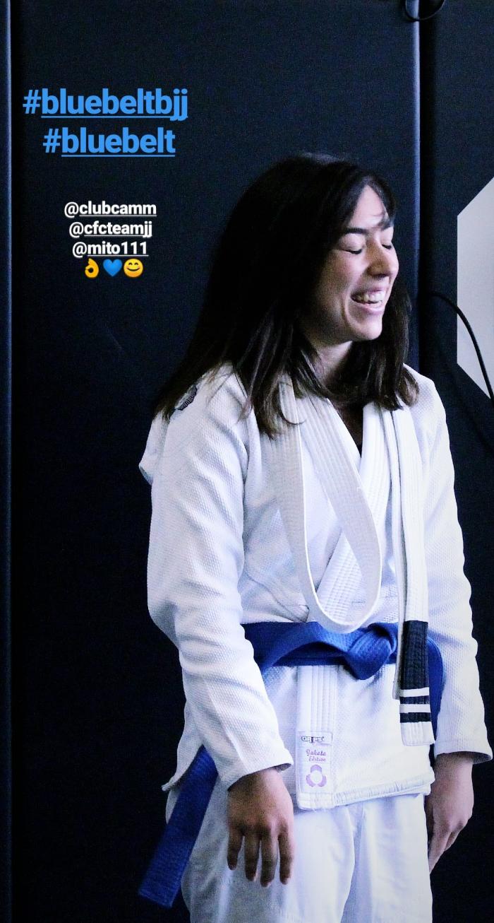 Blue belt · June 8, 2019 · Promoted by David Louzan Fidalgo
