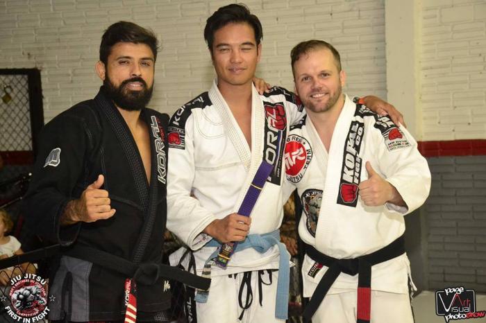 Purple belt · December 13, 2015 · Promoted by Mario Reis