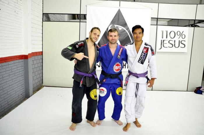 Purple belt · December 13, 2015 · Promoted by Mario Reis