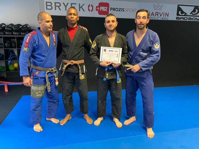 Blue belt · July 1, 2020 · Promoted by Benoît Bérard