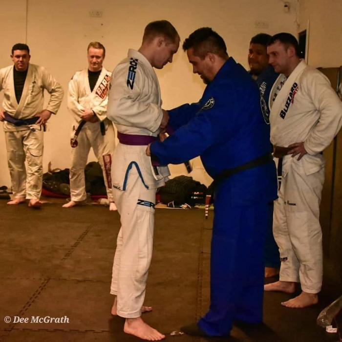 Purple belt · February 12, 2019 · Promoted by Luis Felipe martins