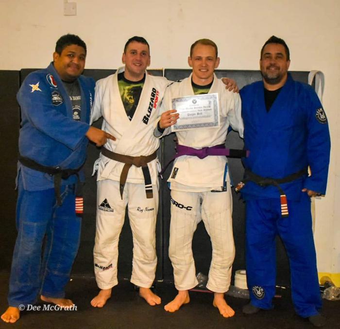 Purple belt · February 12, 2019 · Promoted by Luis Felipe martins