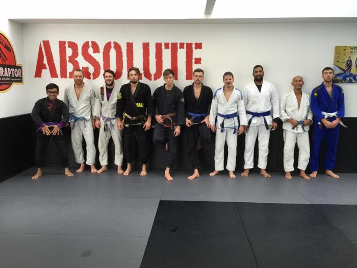 Last training session in Absolute MMA in Melbourne - 2016