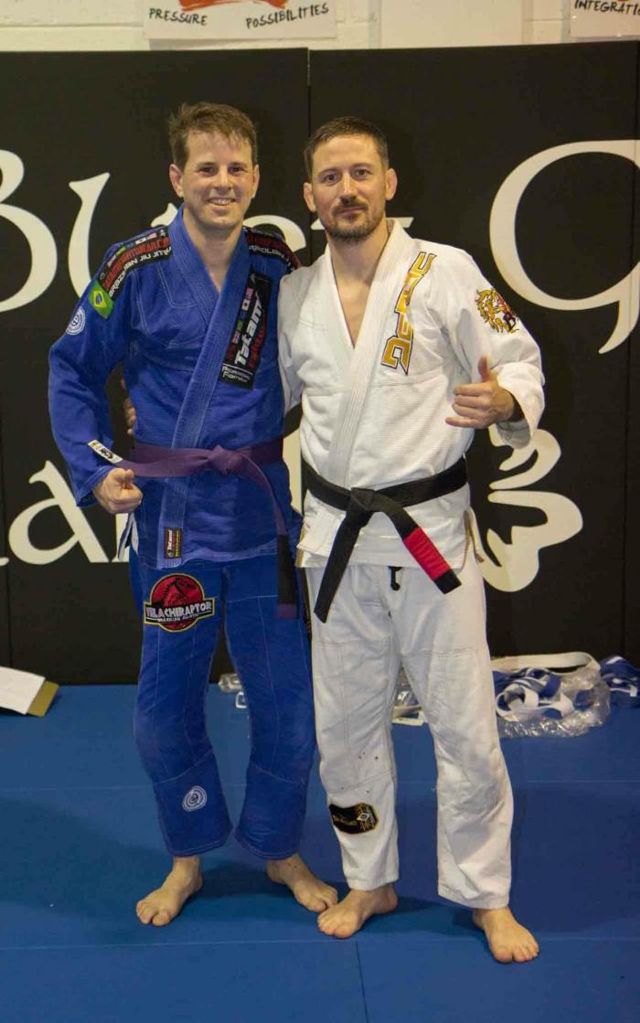 Purple belt · December 20, 2017 · Promoted by John Kavanagh