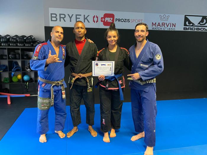 Blue belt · July 1, 2020 · Promoted by Benoît Bérard