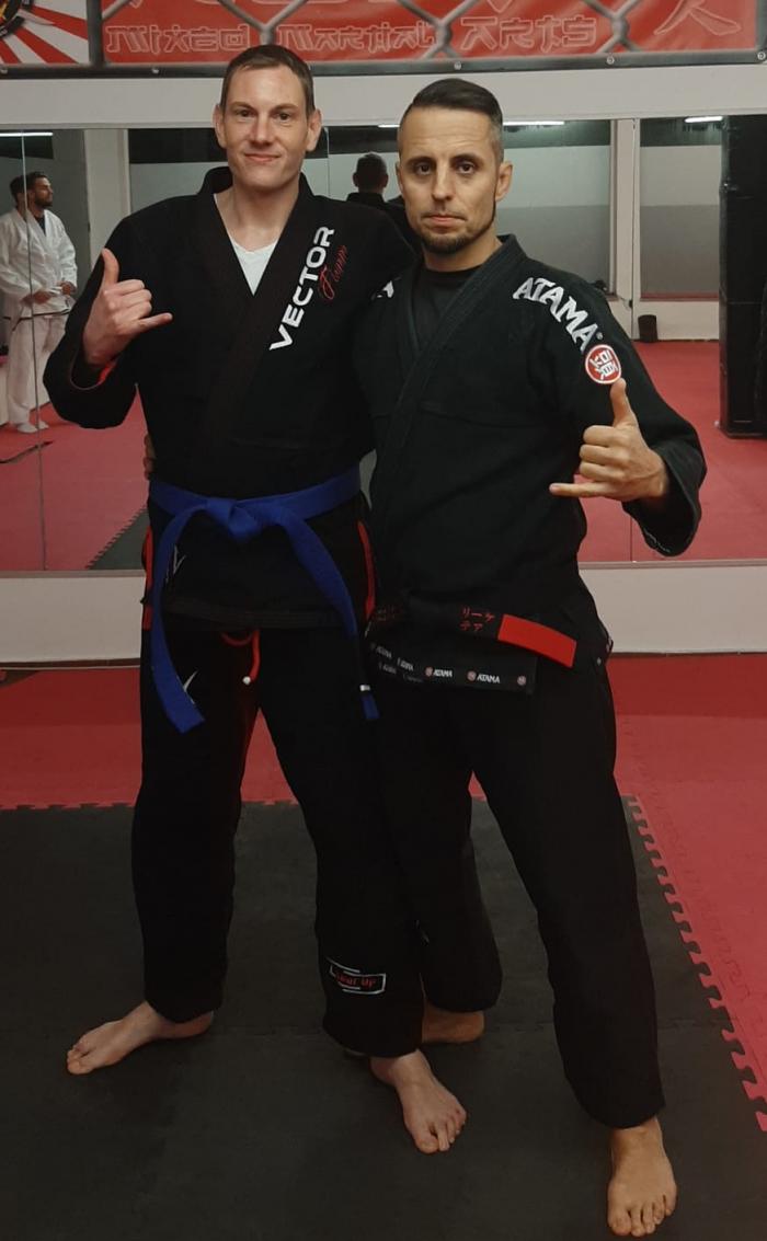 Blue belt · October 27, 2019 · Promoted by Stephan (Stephan Van Wichelen)