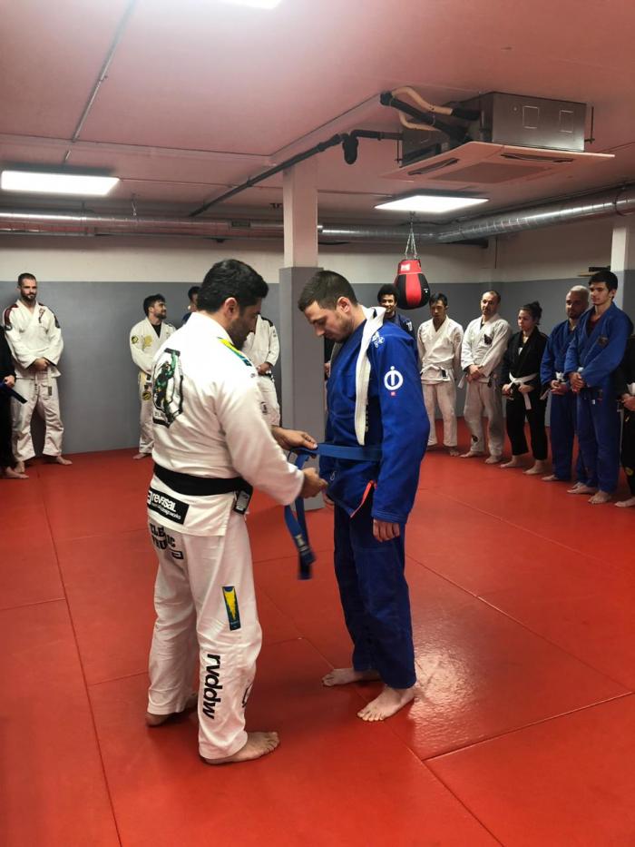 Blue belt · October 14, 2018 · Promoted by Davide Bellini