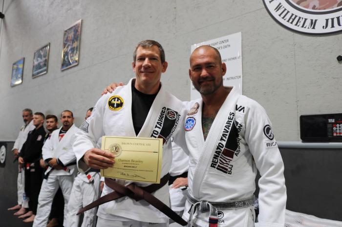 Brown belt · June 14, 2020 · Promoted by Piet Wilhelm