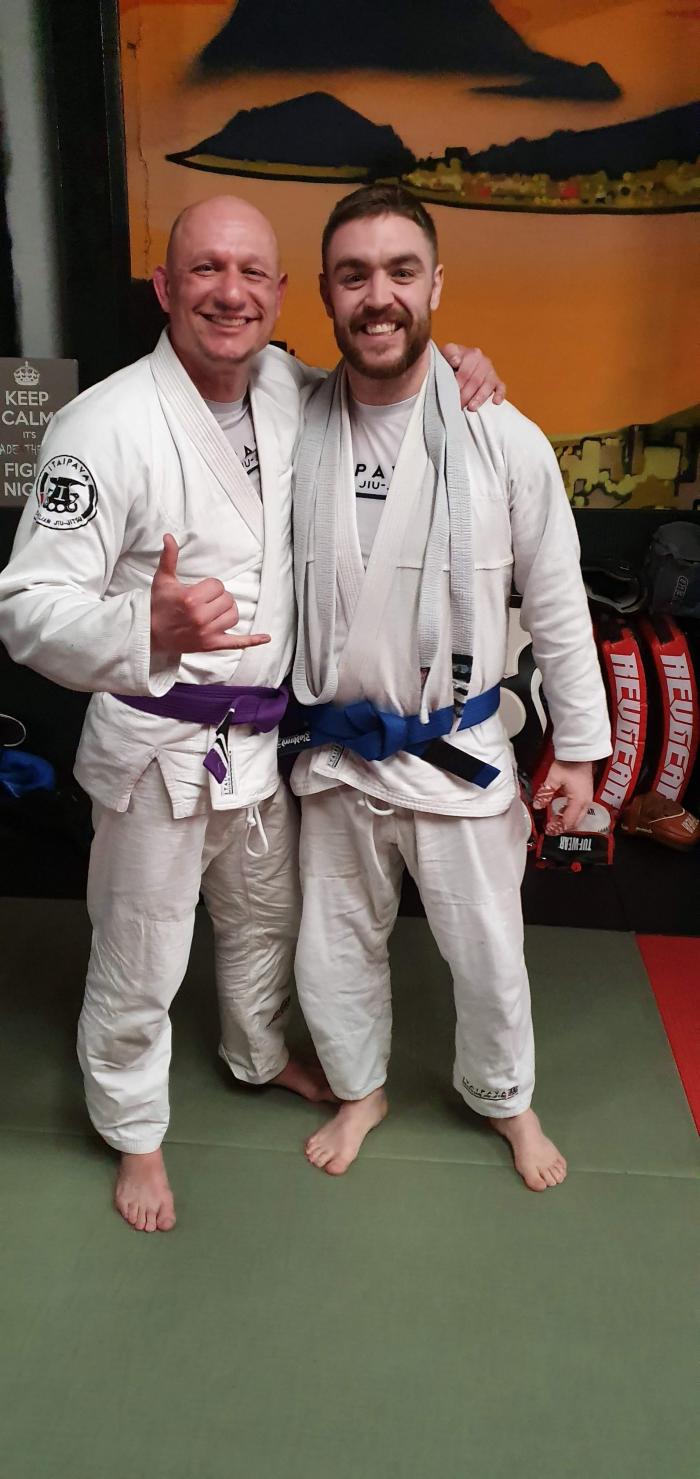 Blue belt · March 6, 2020 · Promoted by Peter Irving