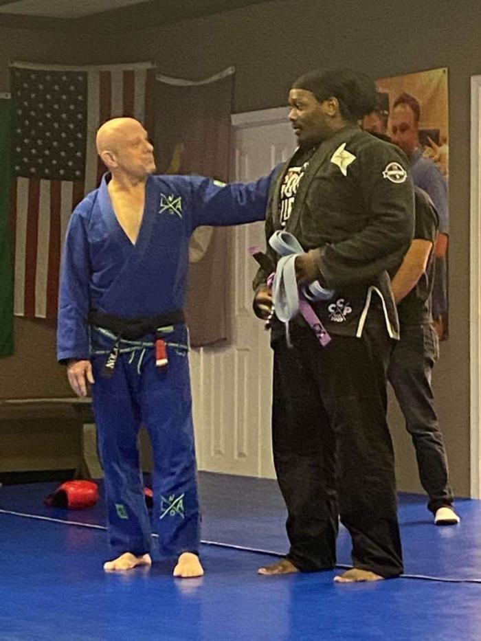 Purple belt · June 27, 2020 · Promoted by Kirk Madere