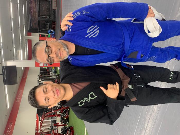 Blue belt · July 3, 2020 · Promoted by Manuel Aguilar