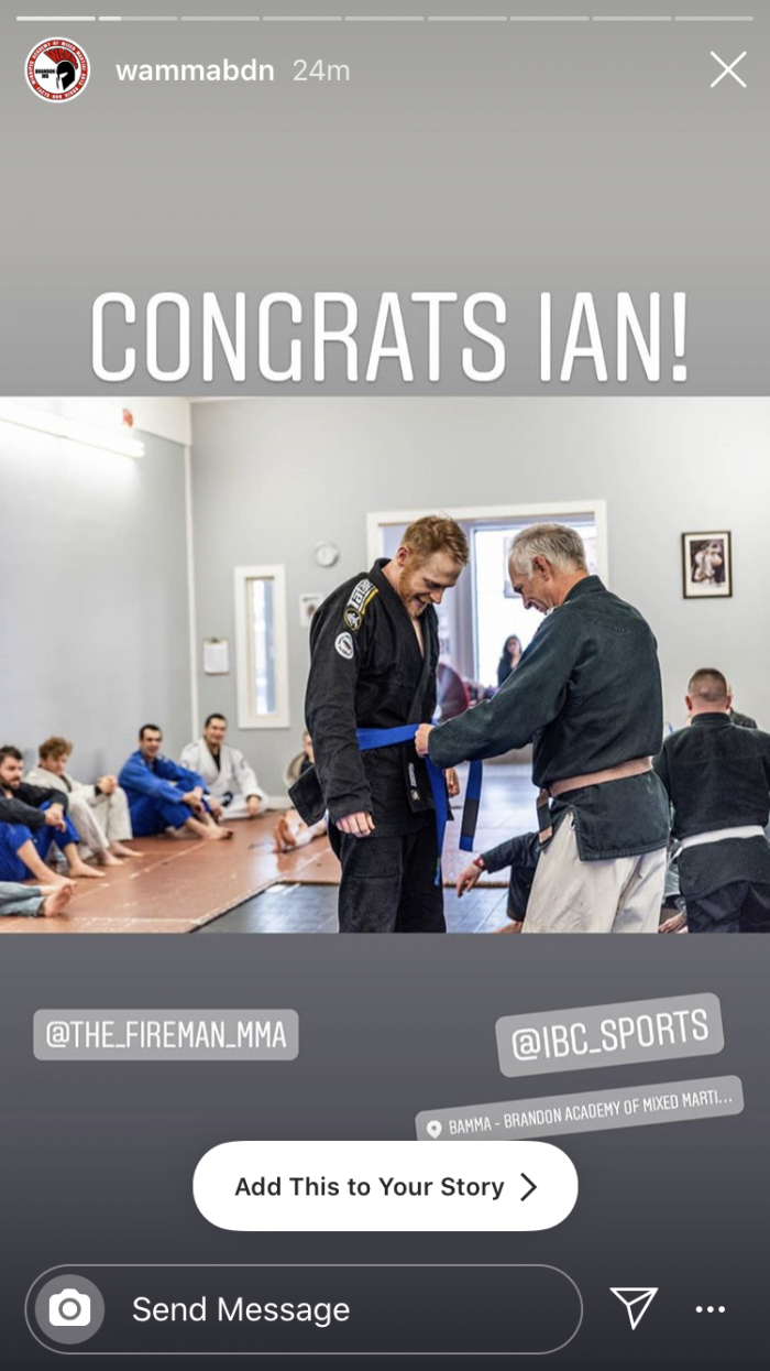 Blue Belt Promotion