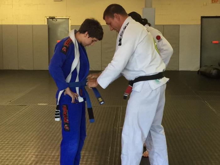 Blue belt · May 26, 2017 · Promoted by Ethan Garrison