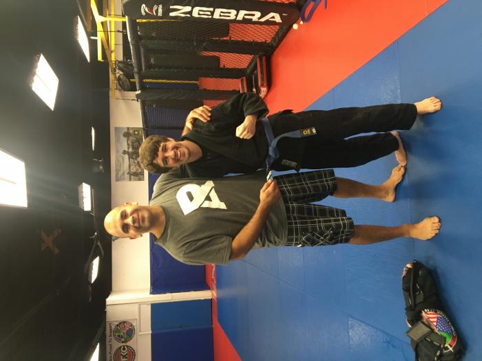 Blue belt · May 26, 2017 · Promoted by Ethan Garrison