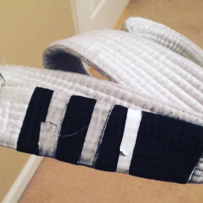 White belt · October 23, 2015