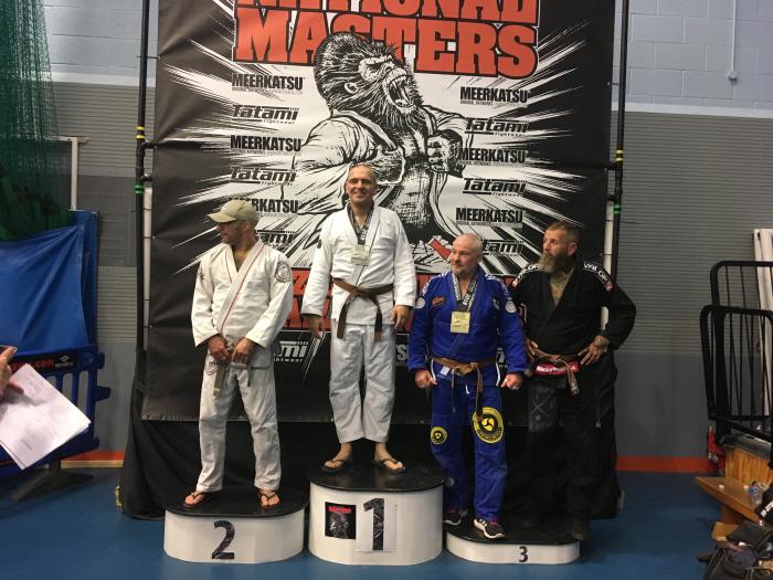 National Masters 2018 Gold in the Master 4 - Absolute - Brown belts