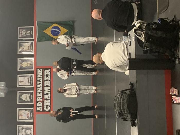 Blue belt · July 11, 2020 · Promoted by Tony Cruz