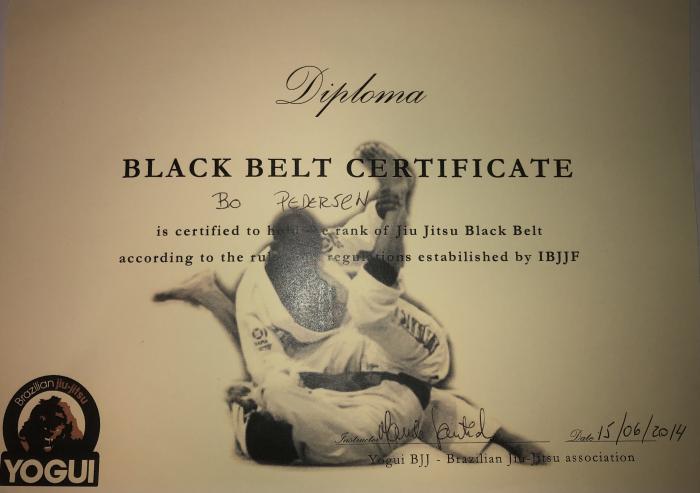 Black belt · June 15, 2014 · Promoted by Marcelo Yogui