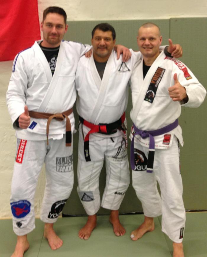 Training with Luiz Palharez in Odense Denmark