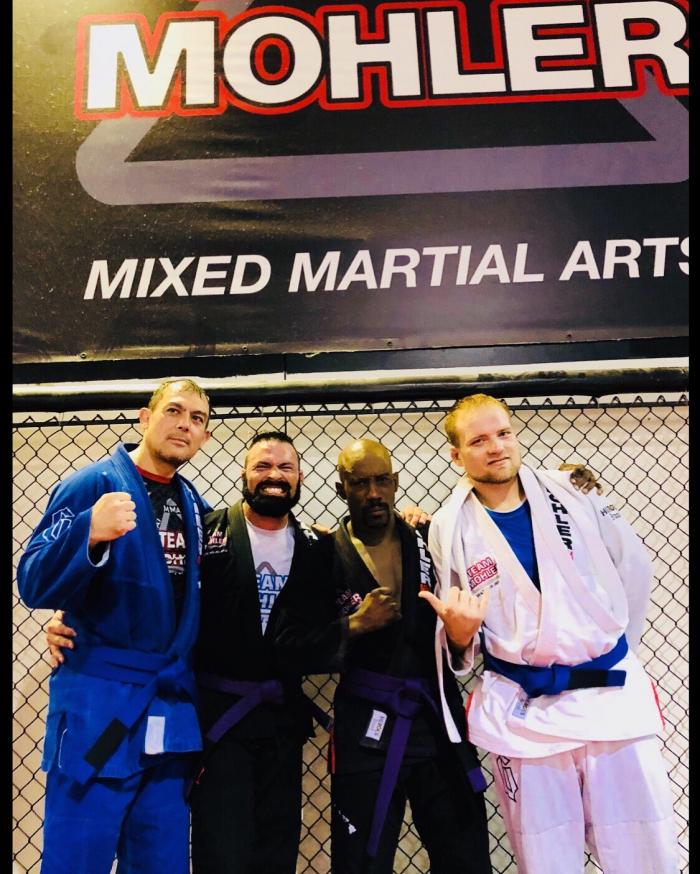 Blue belt · October 8, 2018 · Promoted by Professor Allen Mohler