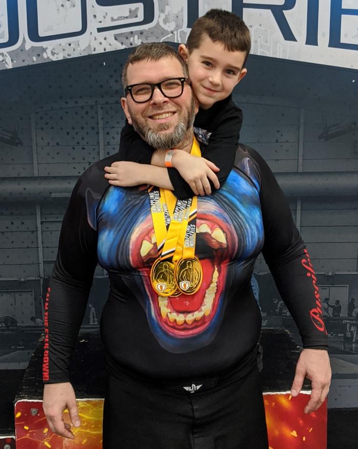 Triple Gold at Grappling Industries Detroit (February 2020)