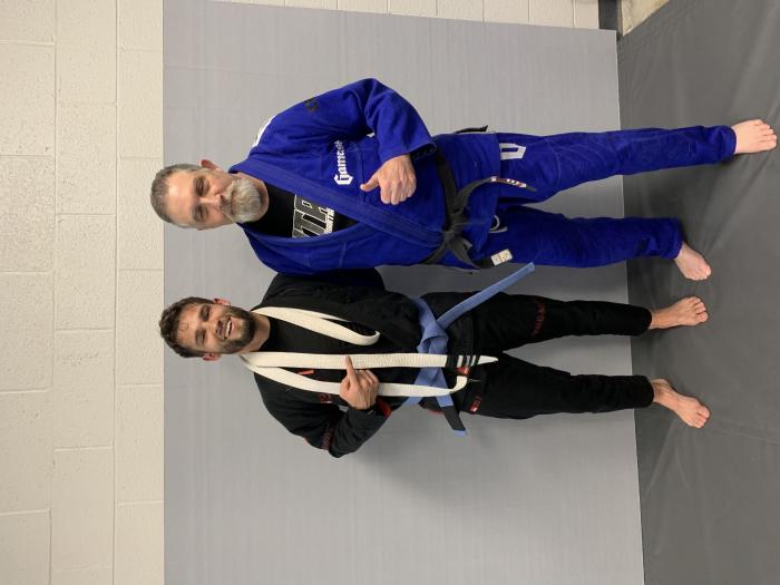 Blue belt · July 16, 2020 · Promoted by Scott Hewitt