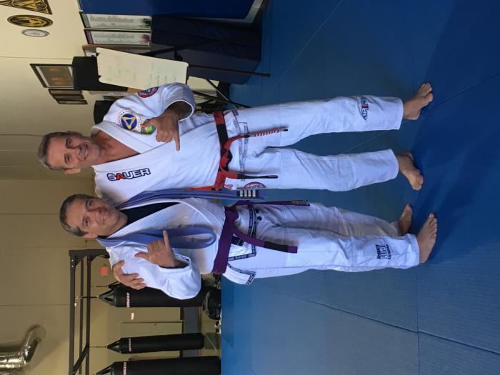 Purple belt · April 16, 2016 · Promoted by Pedro Sauer