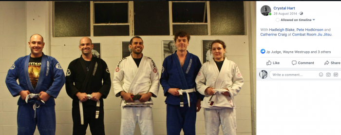White belt · March 1, 2013
