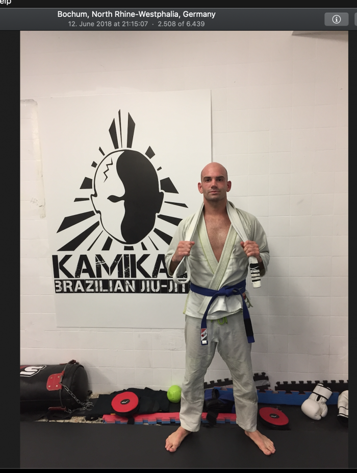 White belt · March 1, 2013