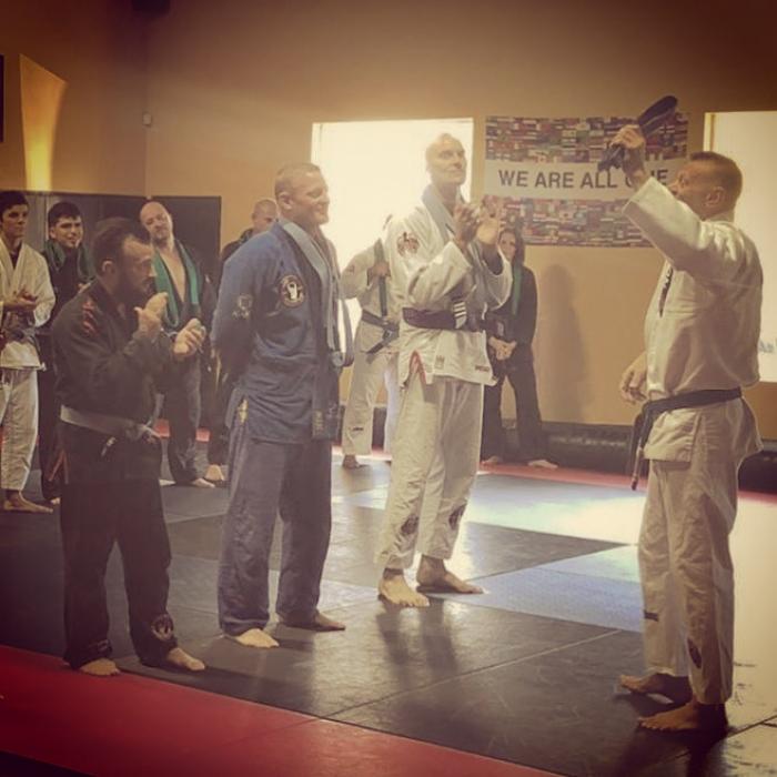 Purple belt · July 18, 2020 · Promoted by Nick Recanati