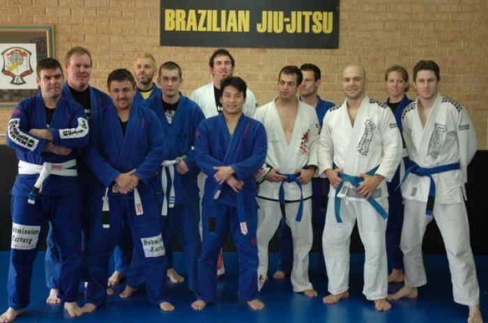 Blue belt grading
