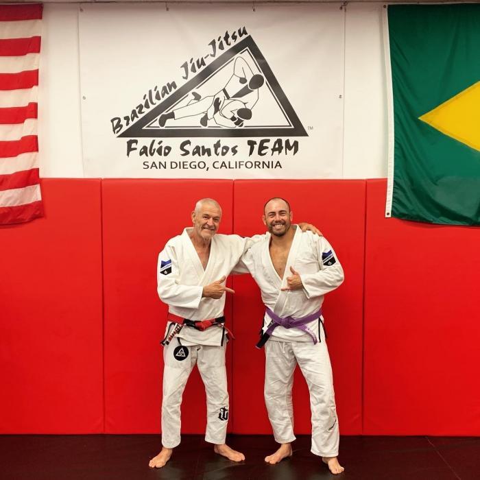 Purple belt · July 1, 2020 · Promoted by Fabio Santos