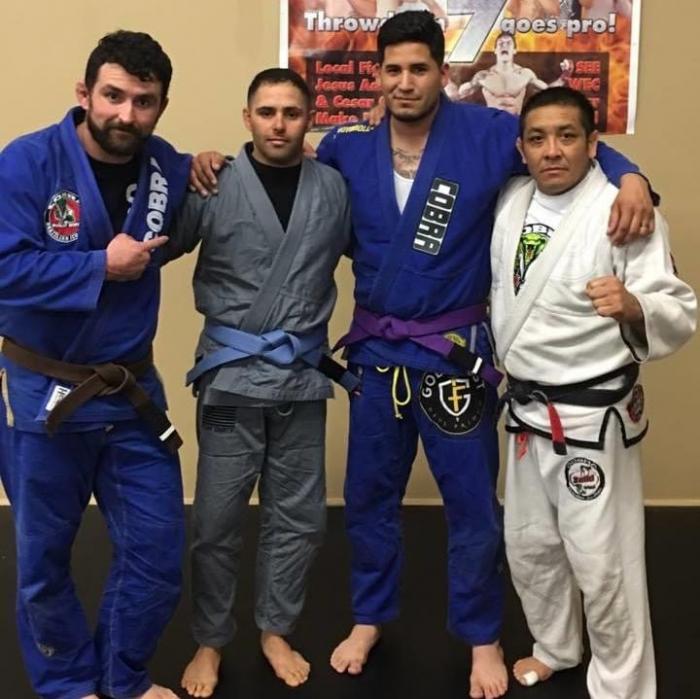 Blue belt · March 16, 2017 · Promoted by Derek Lemos